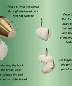 Drennan Brass Head Bread Punches Bait Making Equipment 9 Drennan Brass Head Bread Punches Bait Making Equipment -Drennan Online Store Drennan Bread Punches 2 3