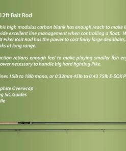 Drennan E-SOX Piker Bait Rod Rods -Drennan Online Store Drennan E SOX Piker Bait Rod