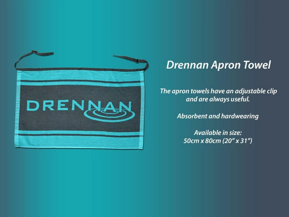 Drennan Apron Towel Aqua Miscellaneous 2 Drennan Apron Towel Aqua Miscellaneous - Image 2
