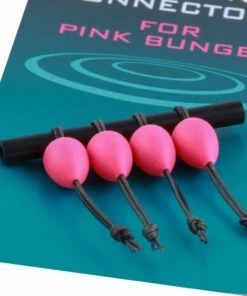 Drennan Dacron Connectors For Bungee Terminal Tackle -Drennan Online Store Drennan Connectors pink