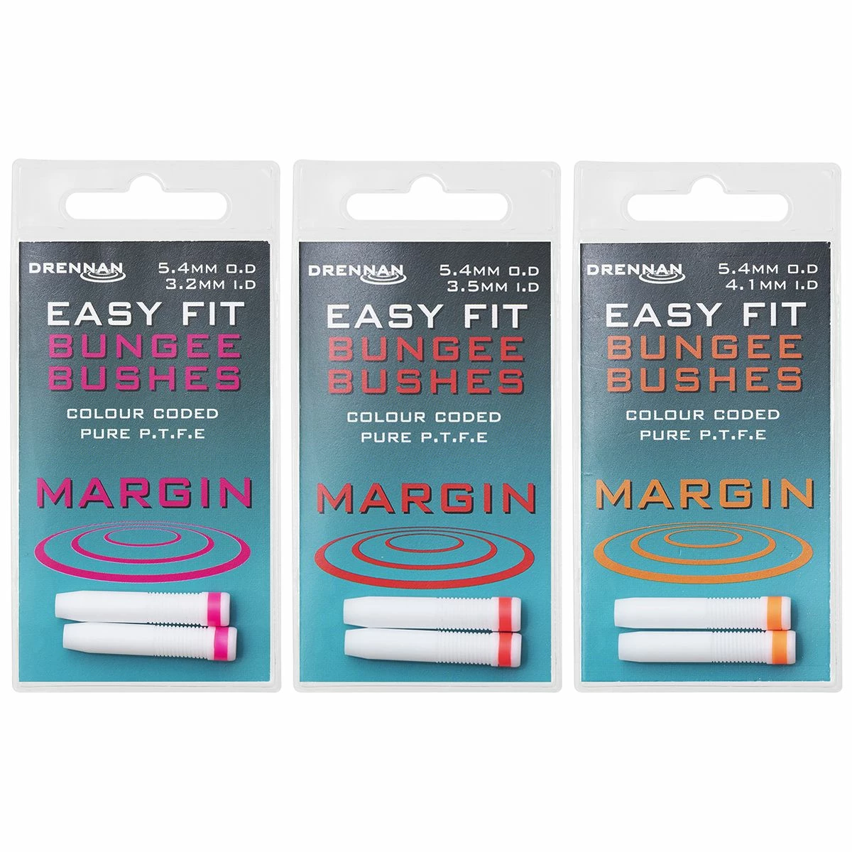 Drennan Easy Fit Bungee Bushes Margin Terminal Tackle 1 Drennan Easy Fit Bungee Bushes Margin Terminal Tackle