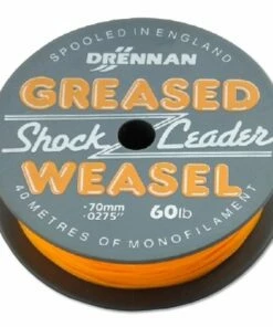 Drennan Greased Weasel Terminal Tackle -Drennan Online Store Drennan Greased Weasel Shock Leader 1 1
