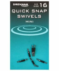 Drennan Quick Snap Swivels Terminal Tackle -Drennan Online Store Drennan Quick Snap Swivels 1