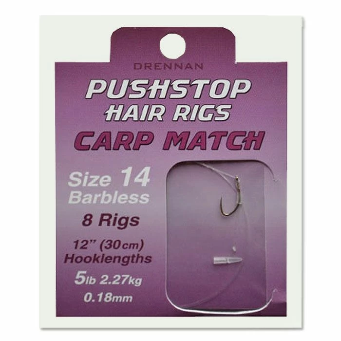 Drennan Quickstop Carp Match Hair Rigs Terminal Tackle 1 Drennan Quickstop Carp Match Hair Rigs Terminal Tackle