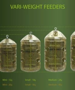 Drennan Vari-Weight Feeders Terminal Tackle -Drennan Online Store Drennan Vari Weight Feeders 1 2