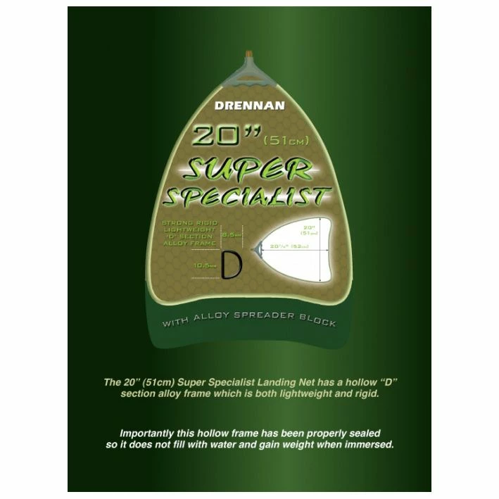 Drennan Super Specialist Landing Net Nets 2 Drennan Super Specialist Landing Net Nets - Image 2