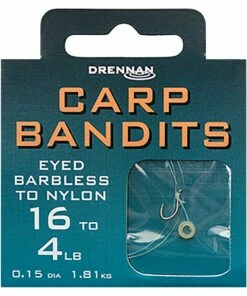 Drennan Carp Bandits Hooks to Nylon Terminal Tackle