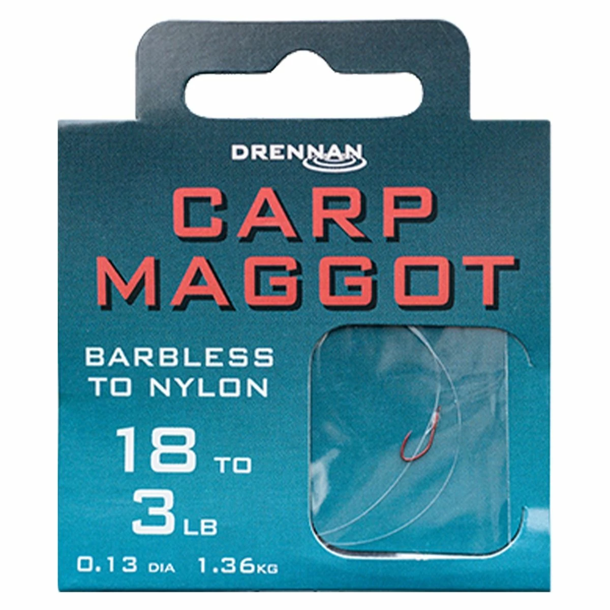 Drennan Carp Maggot Hooks To Nylon Terminal Tackle 1 Drennan Carp Maggot Hooks To Nylon Terminal Tackle