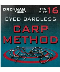 Drennan Eyed Barbless Carp Method Hooks Terminal Tackle