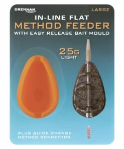 Drennan In Line Flat Method Feeder With Mould Terminal Tackle 24 Drennan In Line Flat Method Feeder With Mould Terminal Tackle -Drennan Online Store drennan in line flat method feeder with mould light 25