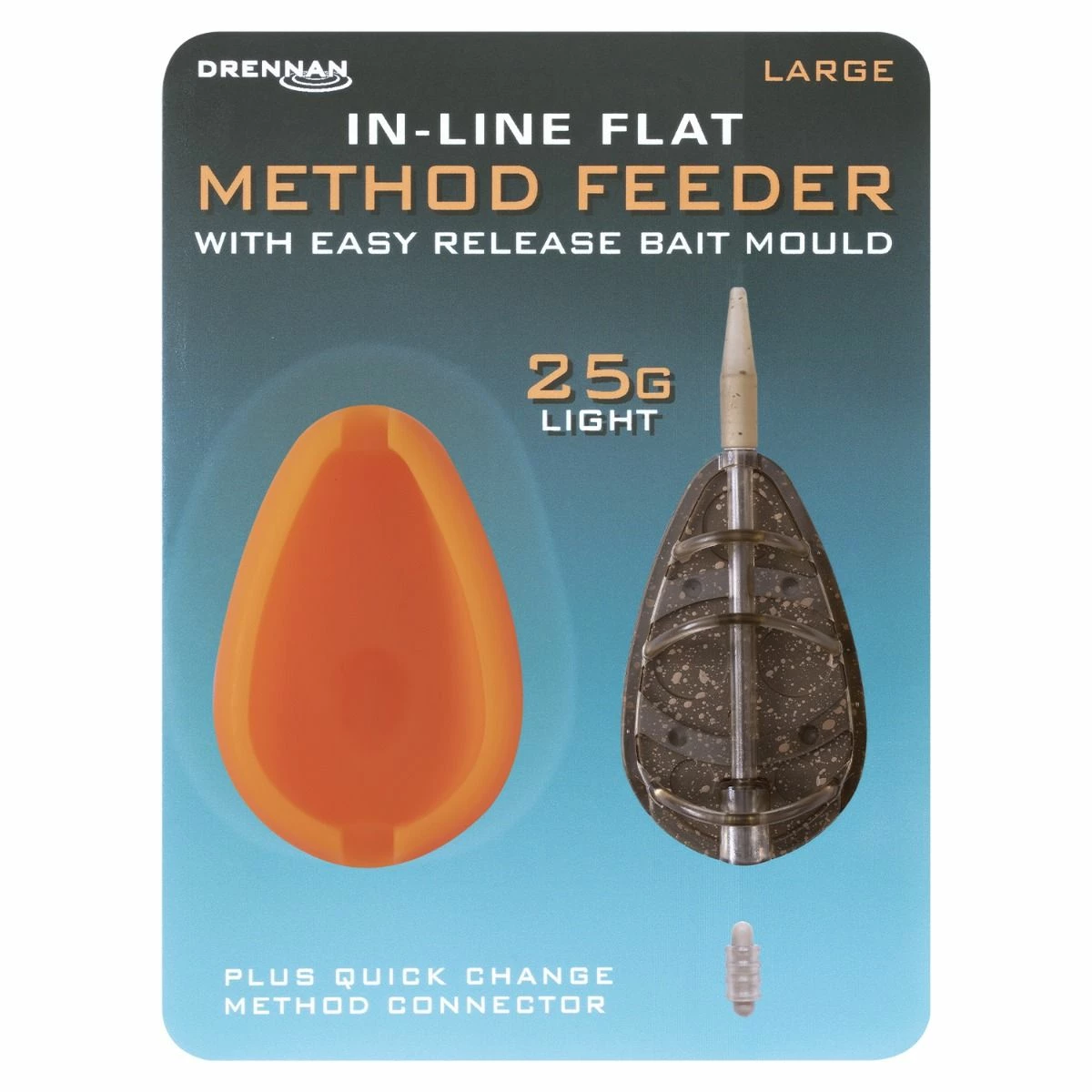 Drennan In Line Flat Method Feeder With Mould Terminal Tackle 10 Drennan In Line Flat Method Feeder With Mould Terminal Tackle - Image 10