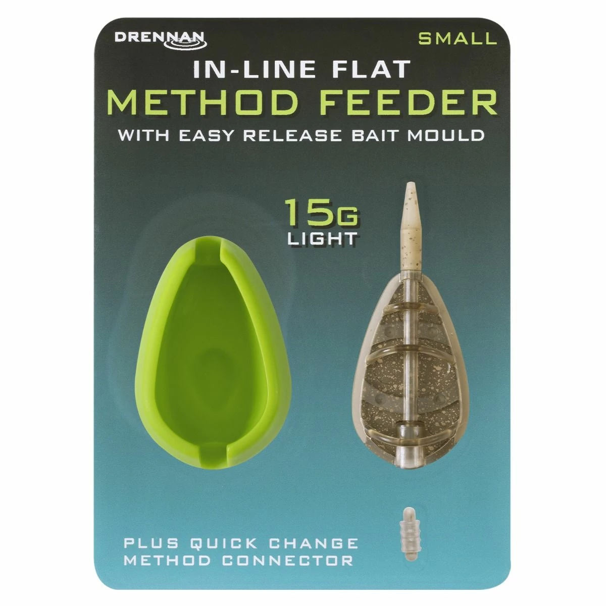 Drennan In Line Flat Method Feeder With Mould Terminal Tackle 1 Drennan In Line Flat Method Feeder With Mould Terminal Tackle