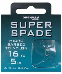 Drennan Super Spade Hook To Nylon Hook Terminal Tackle