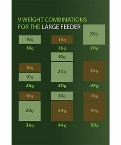 Drennan Vari-Weight Feeders Terminal Tackle -Drennan Online Store drennan vari weight feeders 4