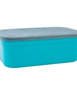 Drennan DMS Bait Seal Bait Box Aqua Bait Boxes -Drennan Online Store drennan dms bait seal bait box aqua 3 pint 1