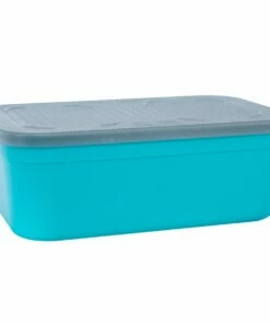 Drennan DMS Ventilated Bait Box Aqua Bait Boxes -Drennan Online Store drennan dms ventilated bait box aqua 3 pint 1