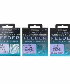 Drennan Wide Gape Flurocarbon Feeder Rig 1m Terminal Tackle